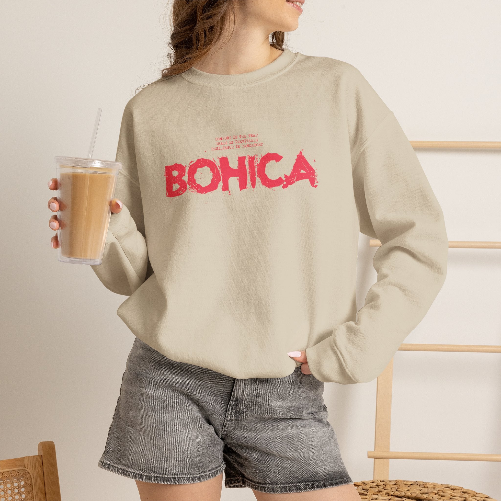 BOHICA TWO Heavy Blend™ Crewneck Sweatshirt