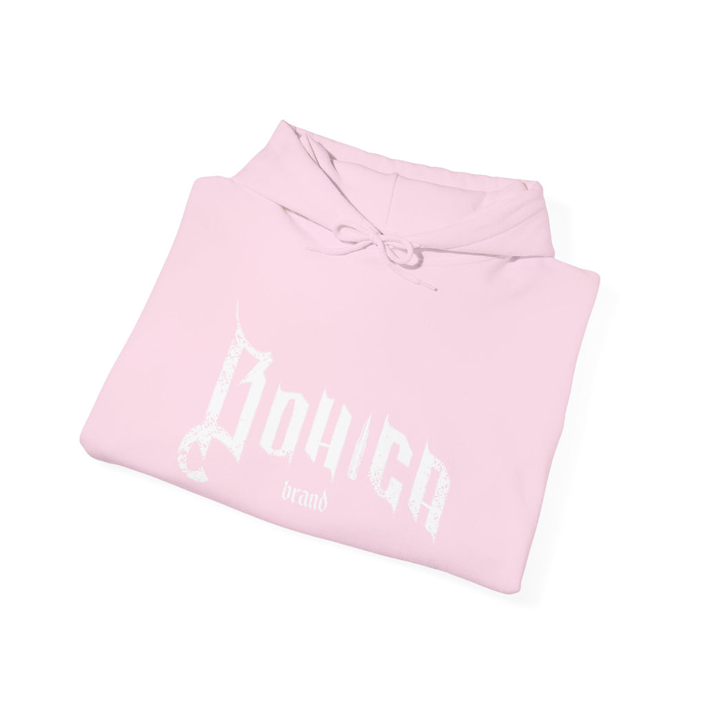 BOHICA OPS Gothic Logo Hoodie — Black Streetwear Pullover