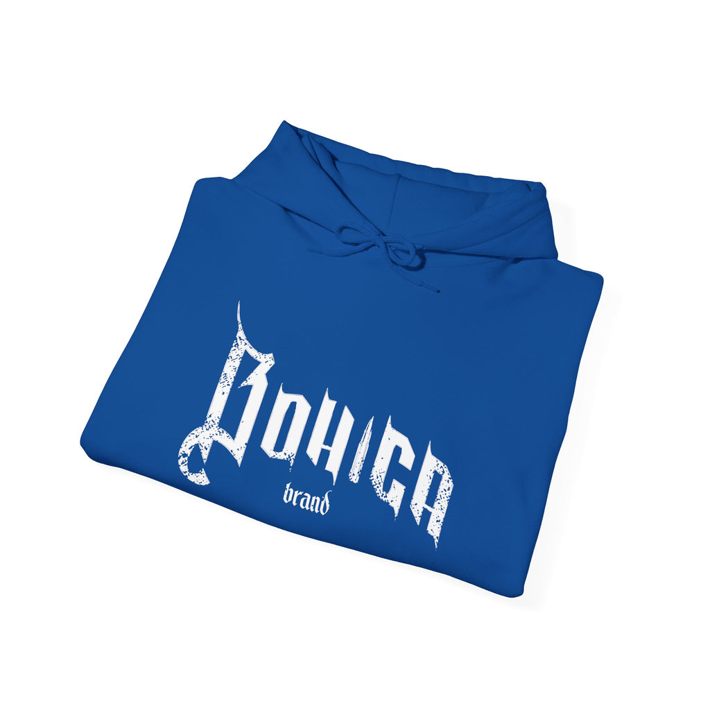 BOHICA OPS Gothic Logo Hoodie — Black Streetwear Pullover