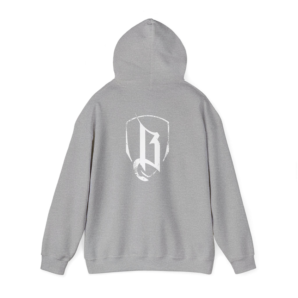BOHICA OPS Gothic Logo Hoodie — Black Streetwear Pullover