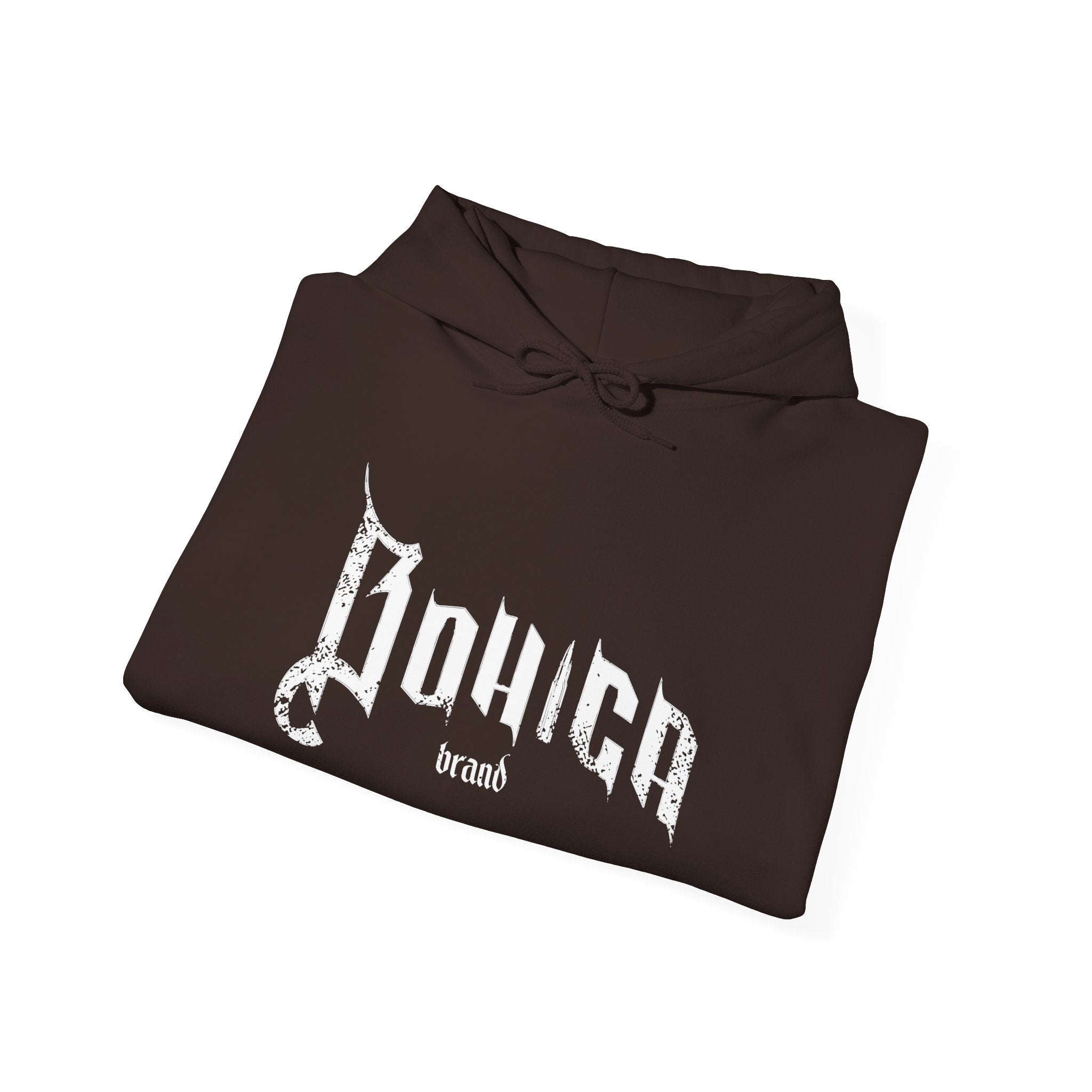 BOHICA OPS Gothic Logo Hoodie — Black Streetwear Pullover