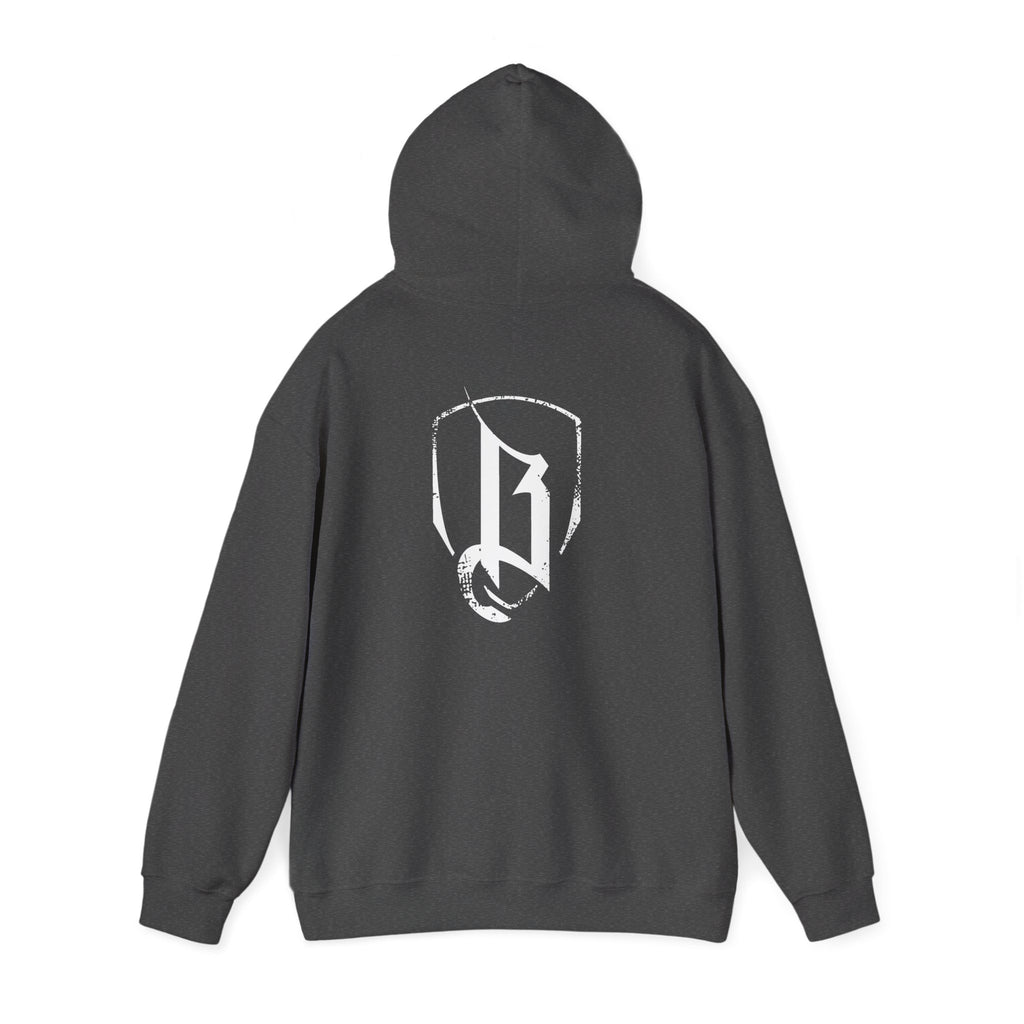 BOHICA OPS Gothic Logo Hoodie — Black Streetwear Pullover