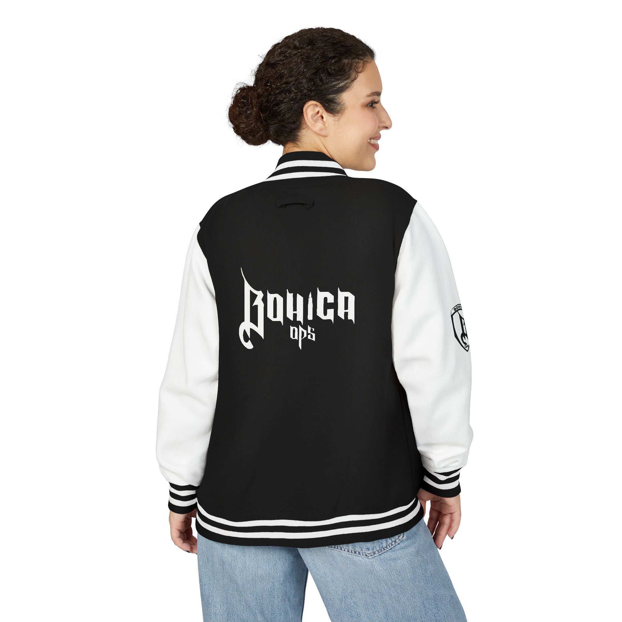 Letterman Jacket — 'Bohica' Gothic Varsity Jacket