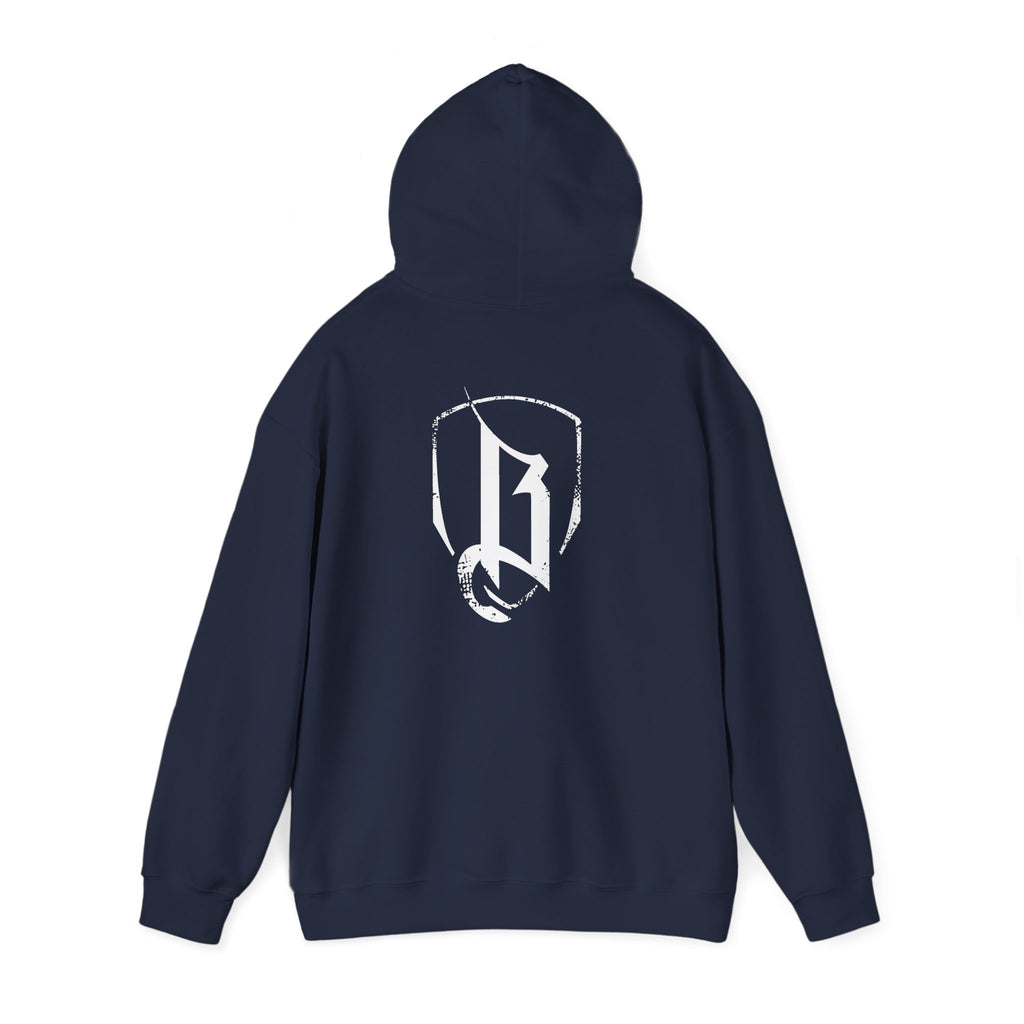 BOHICA OPS Gothic Logo Hoodie — Black Streetwear Pullover