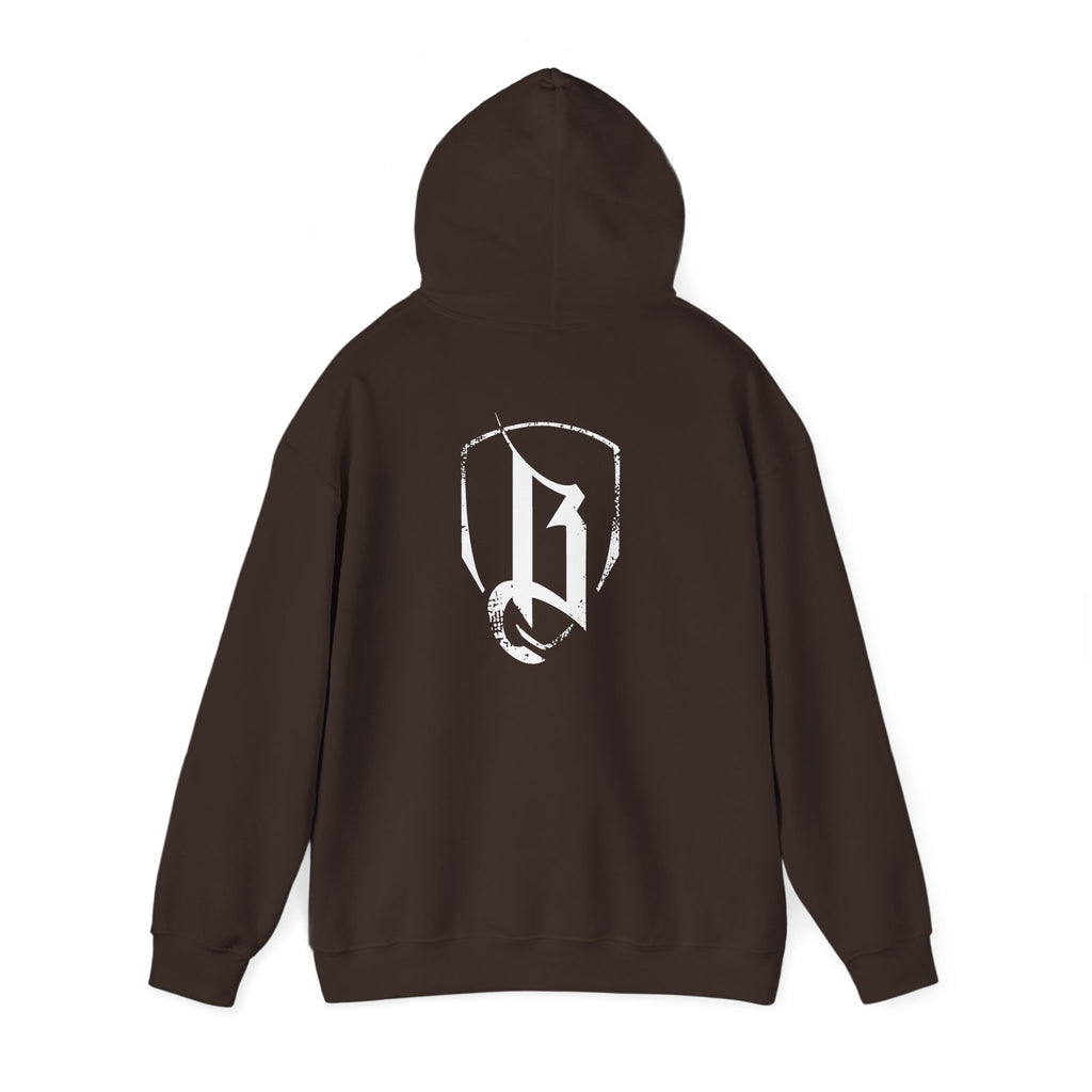 BOHICA OPS Gothic Logo Hoodie — Black Streetwear Pullover
