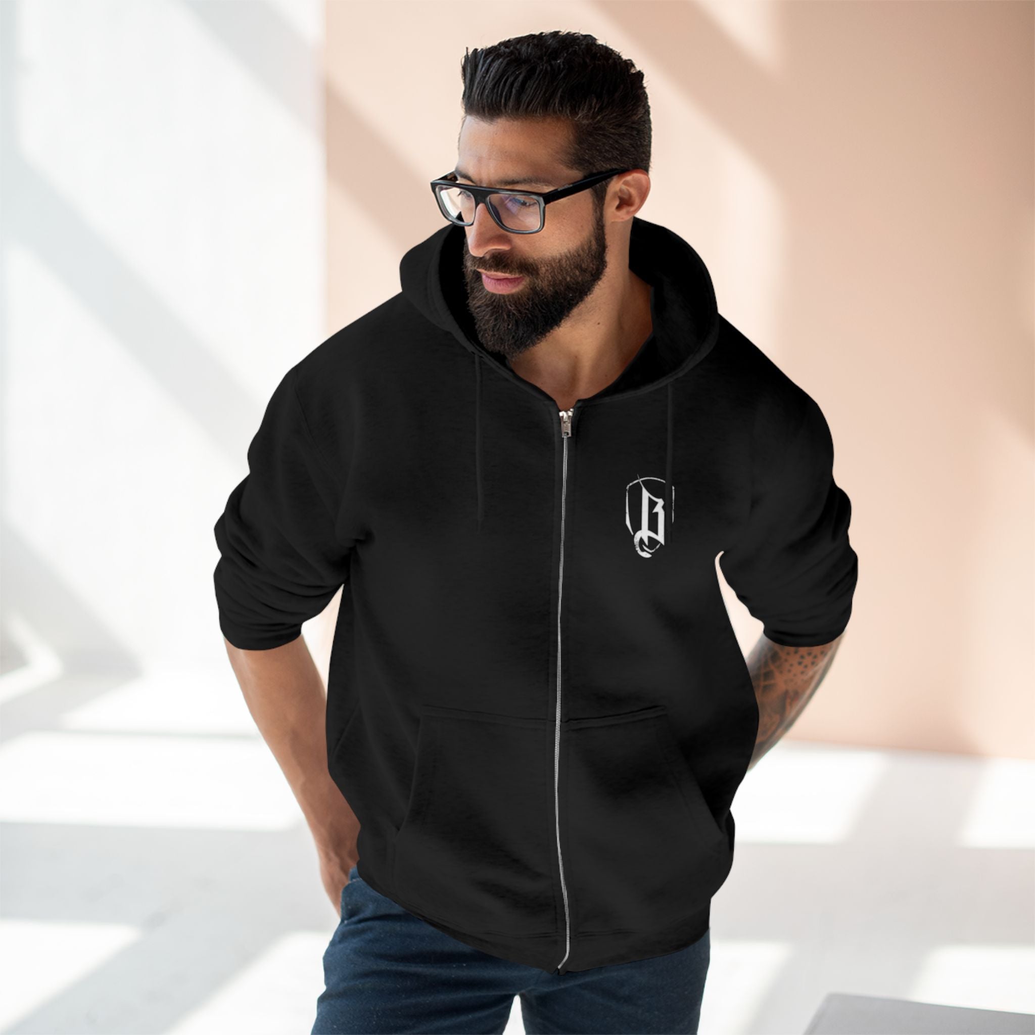 The BOHICA Zip-Up Hoodie