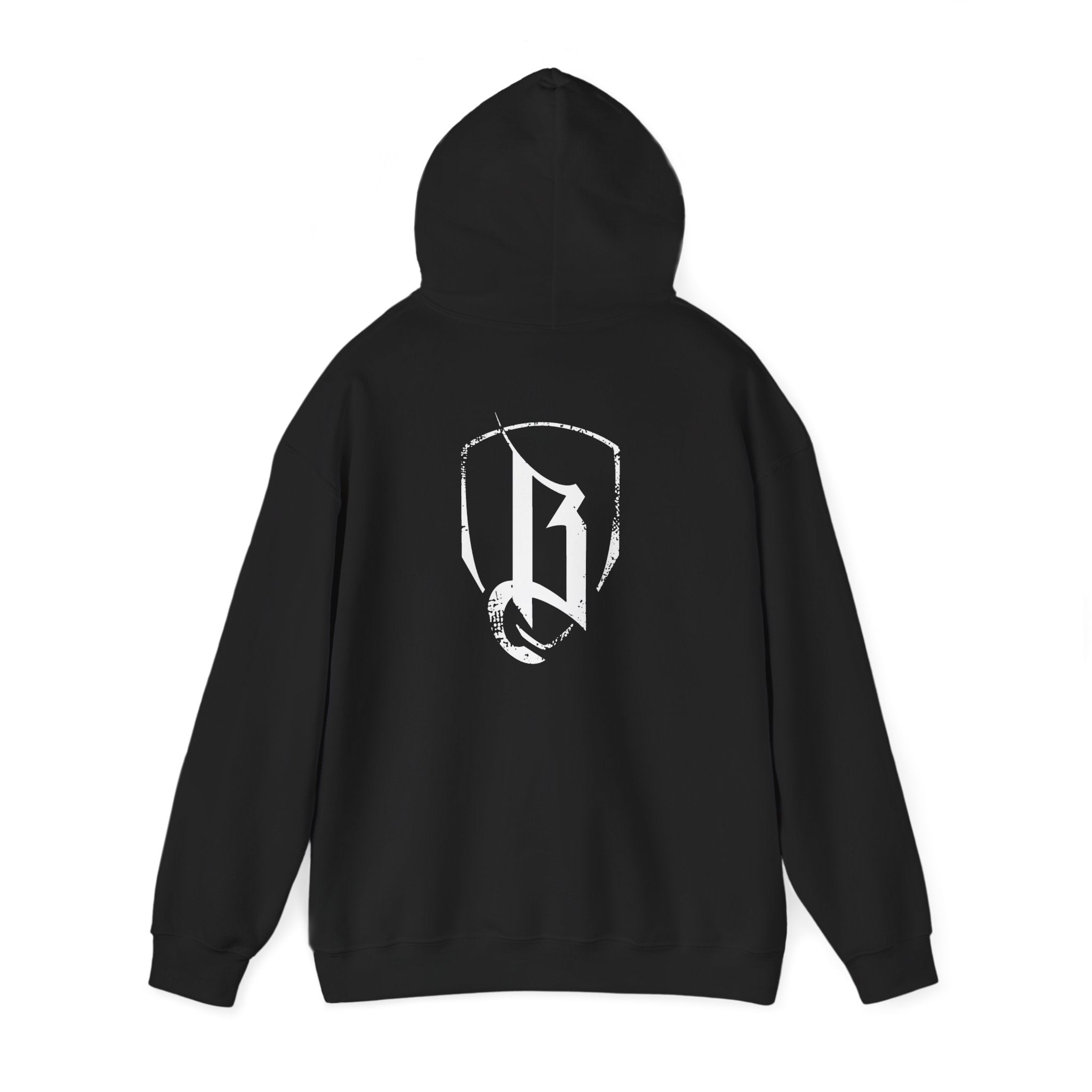 BOHICA OPS Gothic Logo Hoodie — Black Streetwear Pullover