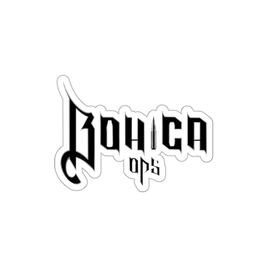 Bohica Ops Gothic Logo Die-Cut Sticker
