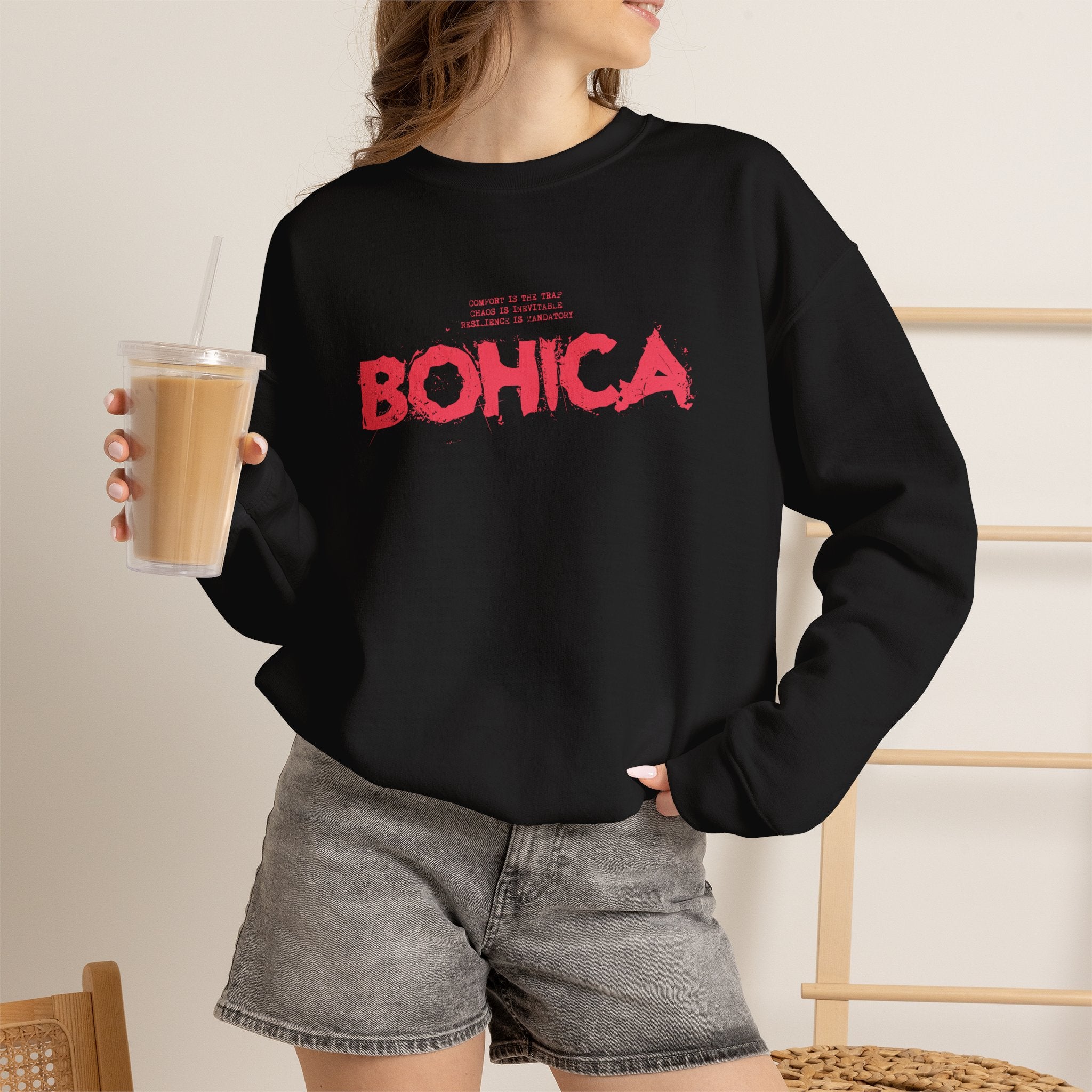 BOHICA TWO Heavy Blend™ Crewneck Sweatshirt