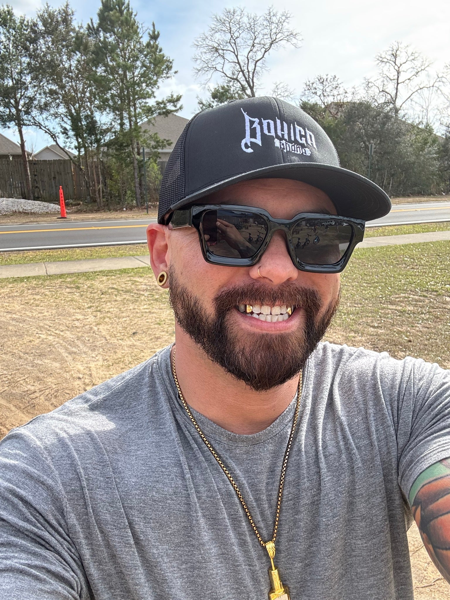 BOHICA CORE HAT Embroidered Trucker Cap — RICHARDSON 112