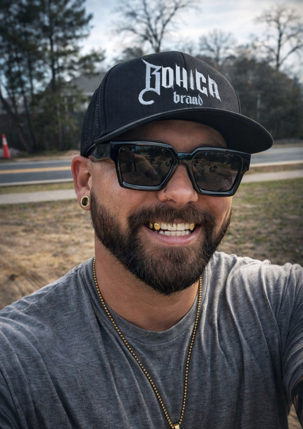 BOHICA CORE HAT Embroidered Trucker Cap — RICHARDSON 112