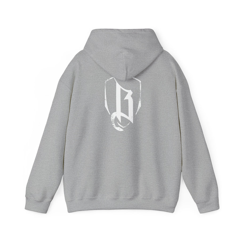 BOHICA OPS Gothic Logo Hoodie — Black Streetwear Pullover