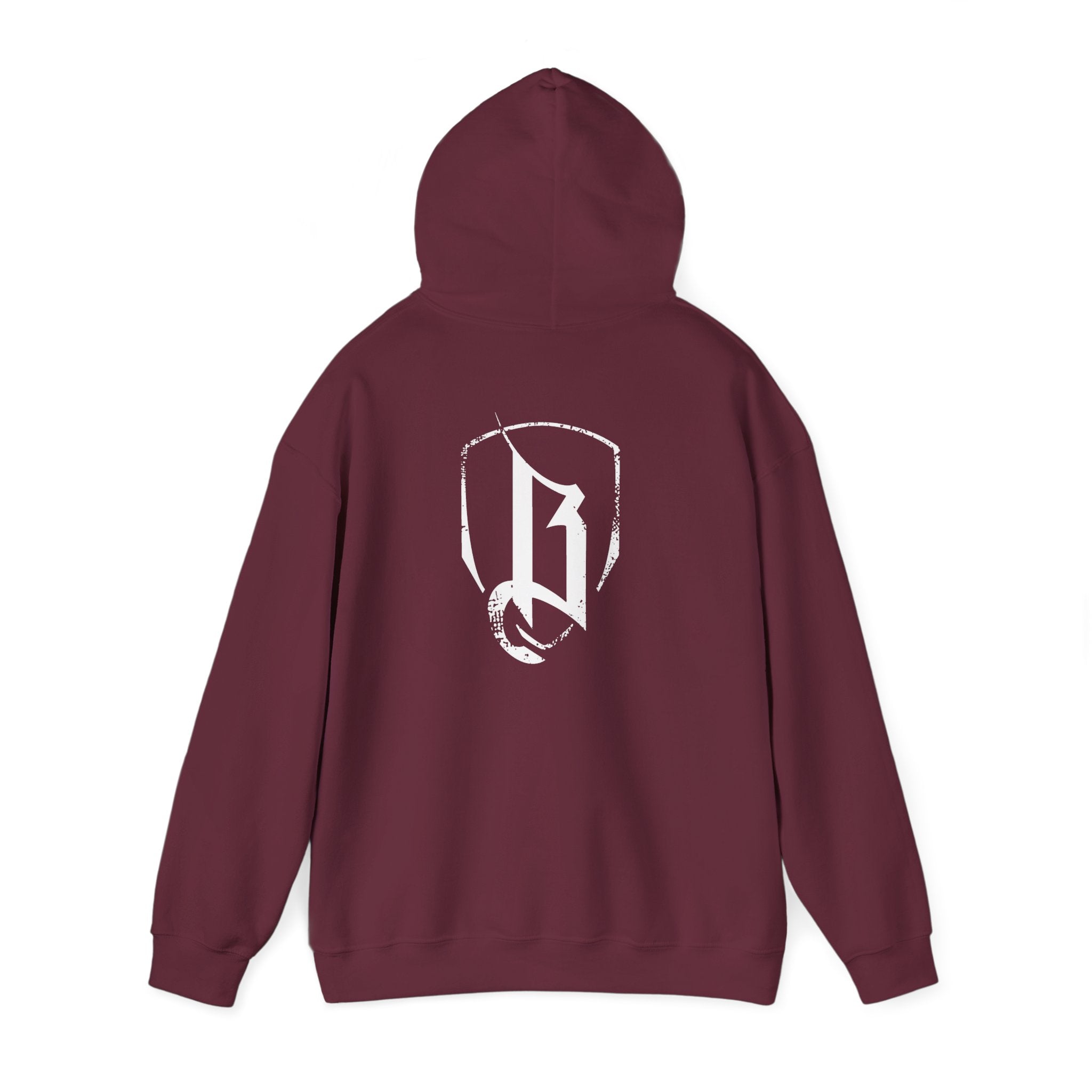 BOHICA OPS Gothic Logo Hoodie — Black Streetwear Pullover