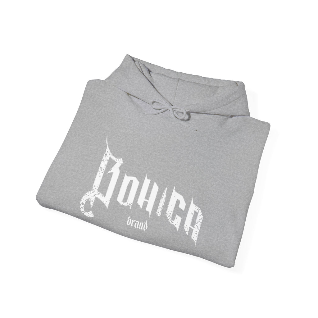 BOHICA OPS Gothic Logo Hoodie — Black Streetwear Pullover