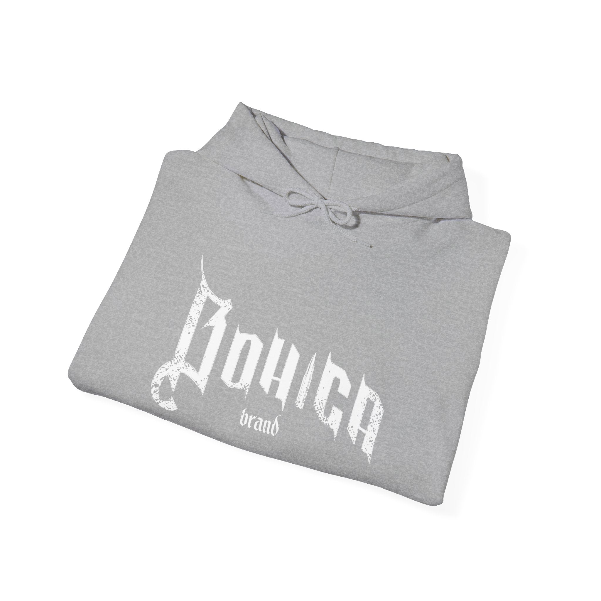 BOHICA OPS Gothic Logo Hoodie — Black Streetwear Pullover