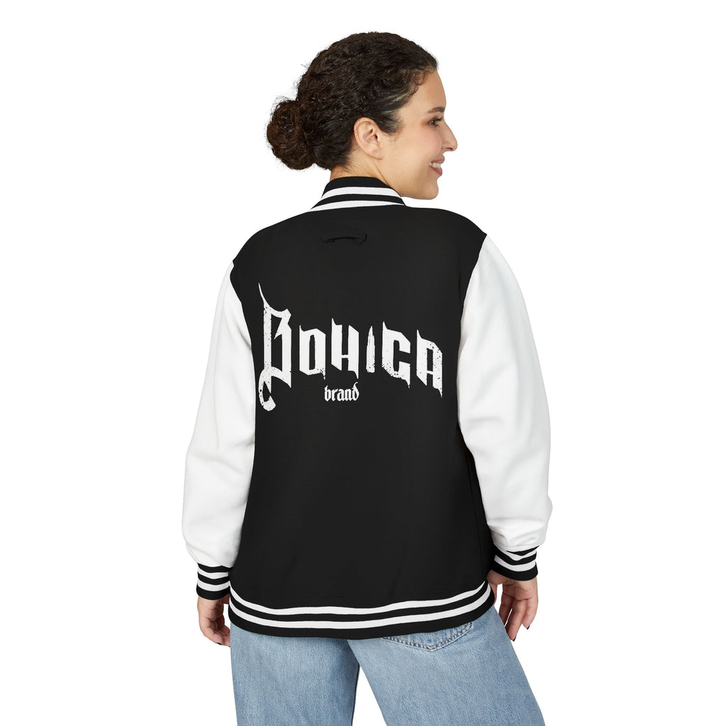Letterman Jacket — 'Bohica' Gothic Varsity Jacket